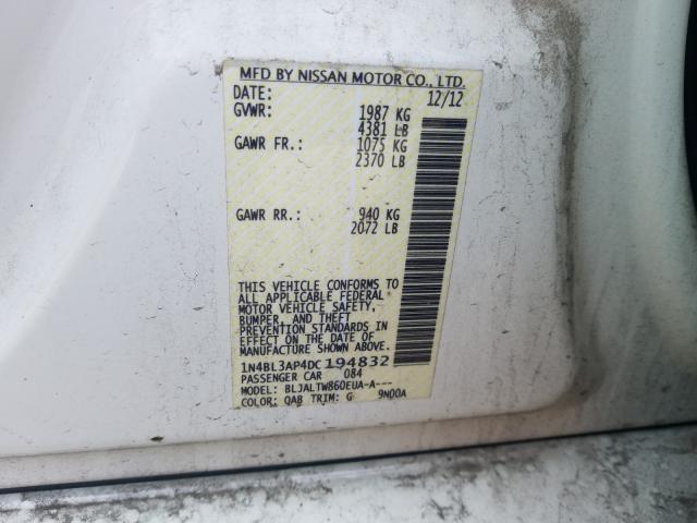2013 NISSAN ALTIMA 3.5 1N4BL3AP4DC194832