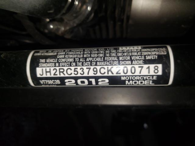 2012 HONDA VT750 C2B JH2RC5379CK200718