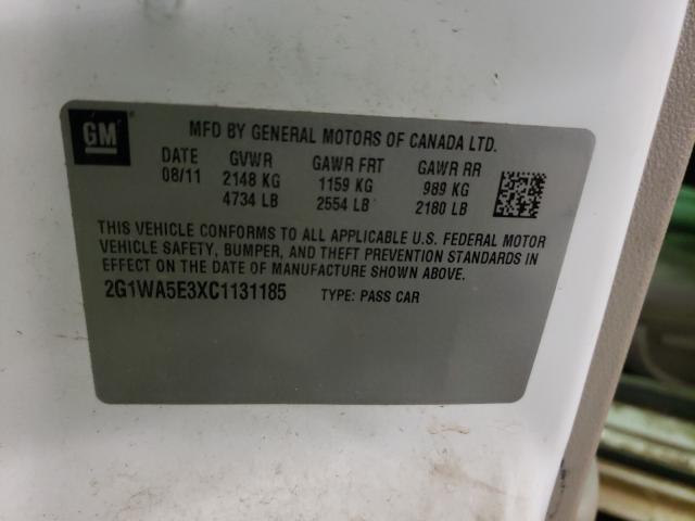 2012 CHEVROLET IMPALA LS 2G1WA5E3XC1131185