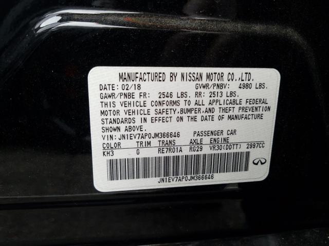 2018 INFINITI Q50 LUXE JN1EV7AP0JM366646