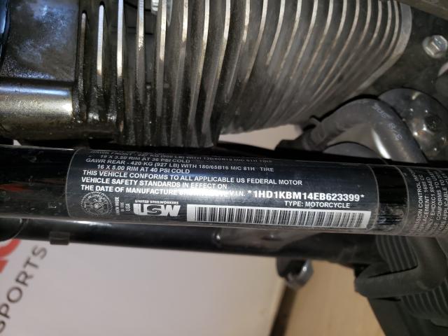 2014 HARLEY-DAVIDSON FLHX STREE 1HD1KBM14EB623399