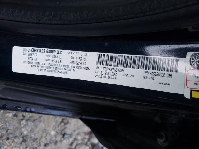 2011 DODGE AVENGER EX 1B3BD4FB3BN506524