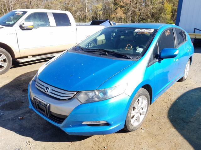 2010 HONDA INSIGHT EX JHMZE2H74AS022402