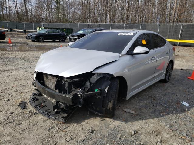2018 HYUNDAI ELANTRA SP KMHD04LBXJU590350