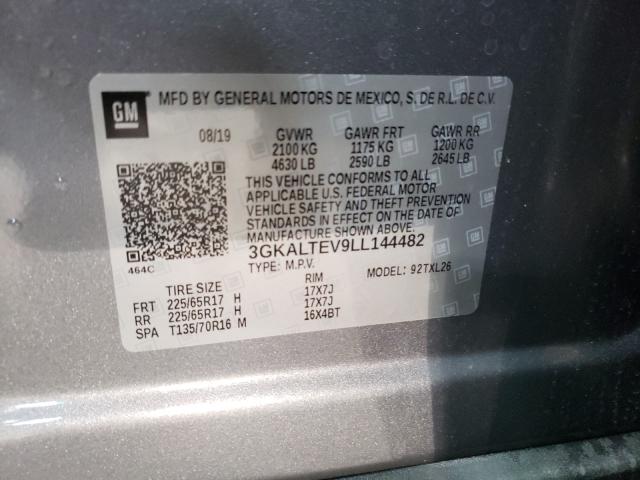 2020 GMC TERRAIN SL 3GKALTEV9LL144482