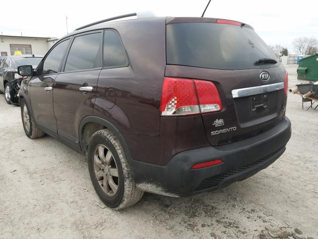2011 KIA SORENTO BA 5XYKT4A24BG165683