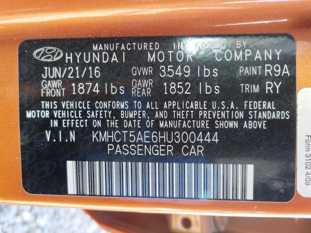 2017 HYUNDAI ACCENT SE - KMHCT5AE6HU300444