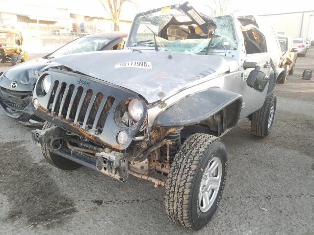 2014 JEEP WRANGLER S 1C4AJWAG8EL318129