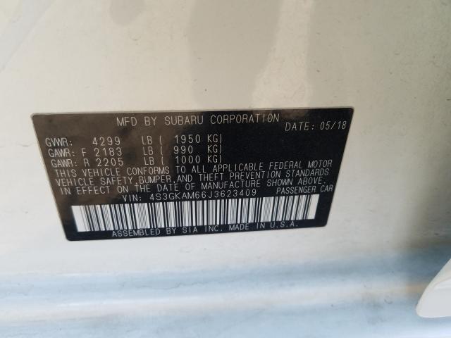 2018 SUBARU IMPREZA SP 4S3GKAM66J3623409