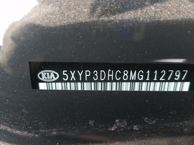 2021 KIA TELLURIDE 5XYP3DHC8MG112797