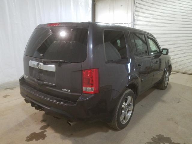 2013 HONDA PILOT EXL 5FNYF4H54DB028786