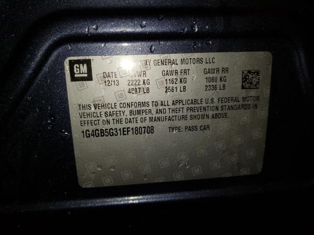 2014 BUICK LACROSSE 1G4GB5G31EF180708