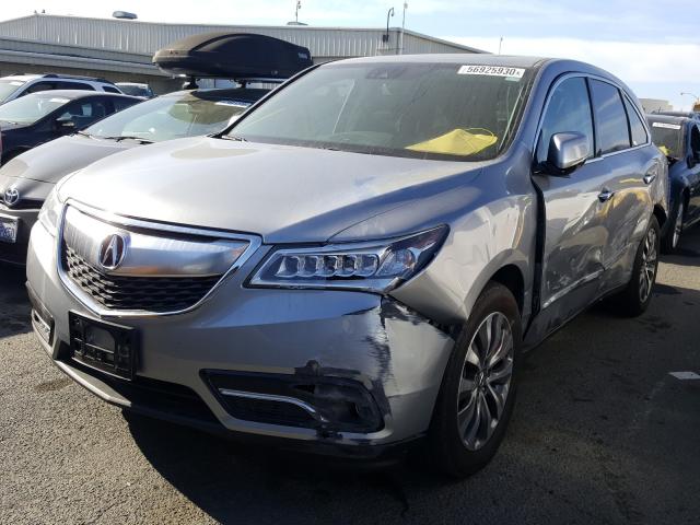 2016 ACURA MDX TECHNO 5FRYD4H46GB015599