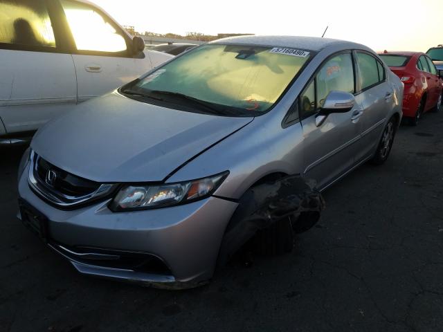 2013 HONDA CIVIC HYBR 19XFB4F26DE202066