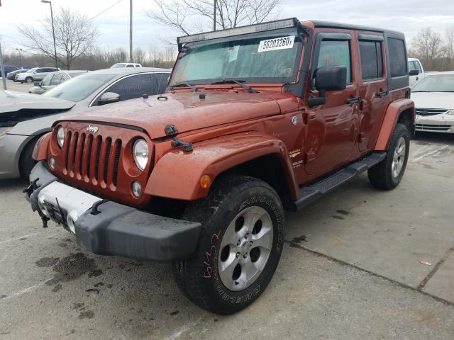 2014 JEEP WRANGLER U 1C4BJWEG7EL273361