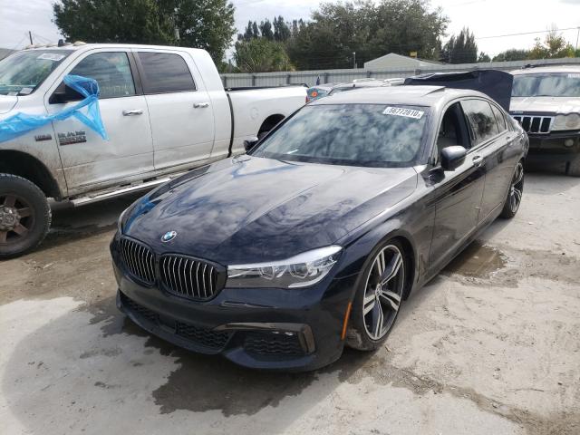 VIN WBA7E2C50KB454496 2019 BMW 7 Series, 740 I no.2