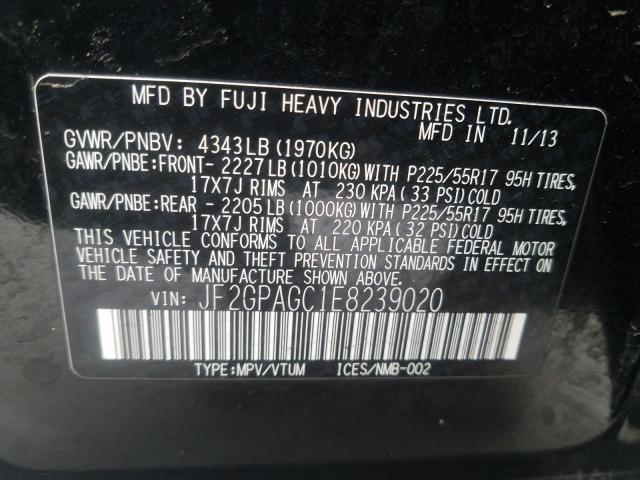 2014 SUBARU XV CROSSTR JF2GPAGC1E8239020