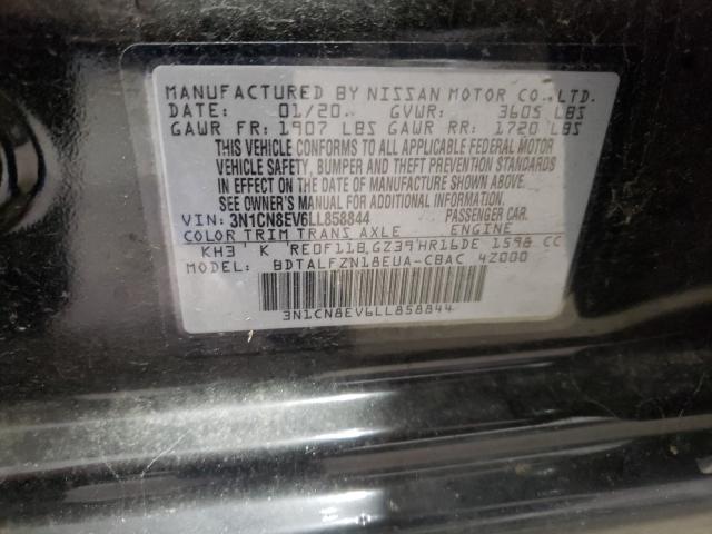 2020 NISSAN VERSA SV 3N1CN8EV6LL858844