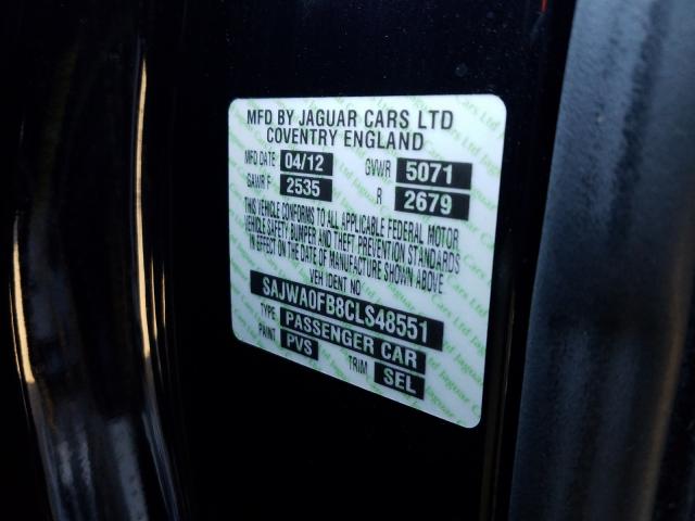 2012 JAGUAR XF SAJWA0FB8CLS48551