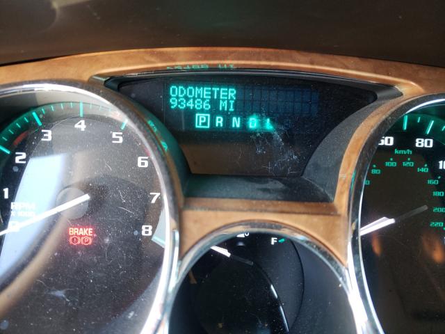 2012 BUICK ENCLAVE 5GAKRCED9CJ129298