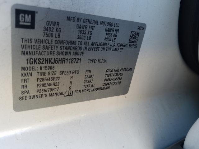 2017 GMC YUKON XL D 1GKS2HKJ6HR118721