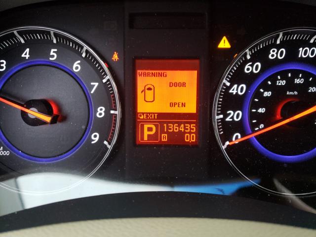 2010 INFINITI FX35 JN8AS1MU2AM800914