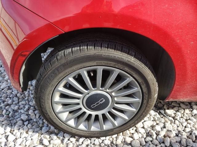 2012 FIAT 500 LOUNGE 3C3CFFCR4CT233397