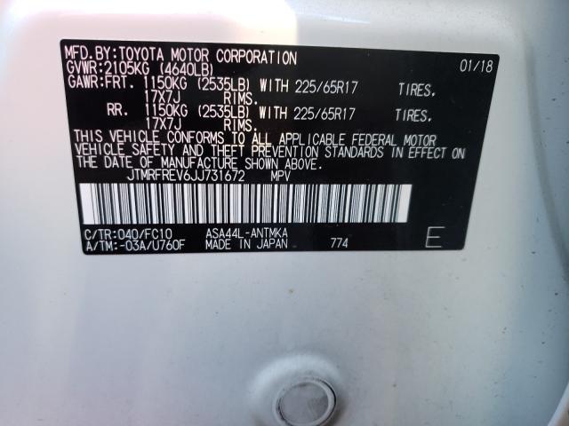 2018 TOYOTA RAV4 ADVEN JTMRFREV6JJ731672
