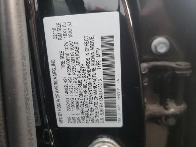 2018 ACURA RDX 5J8TB4H34JL023313