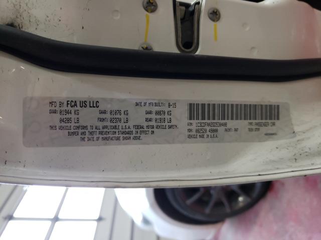 2016 DODGE DART SE 1C3CDFAA2GD530408