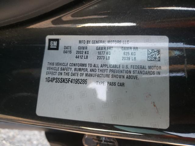2015 BUICK VERANO 1G4PS5SK5F4195286