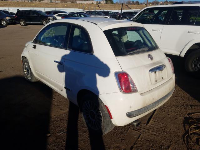 2012 FIAT 500 LOUNGE 3C3CFFCR2CT118507