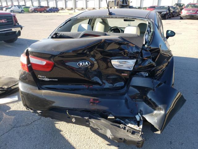 2013 KIA RIO KNADM4A3XD6234846