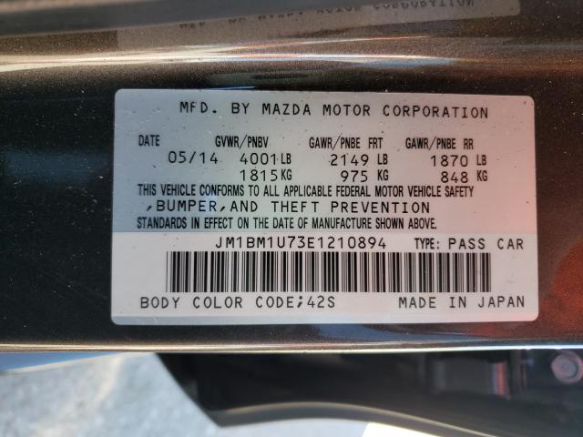 2014 MAZDA 3 SPORT JM1BM1U73E1210894