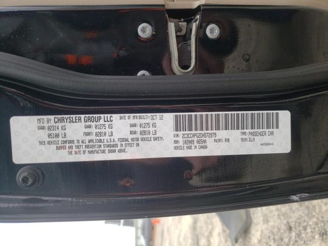 2013 CHRYSLER 300C LUXUR 2C3CCAPG2DH572979