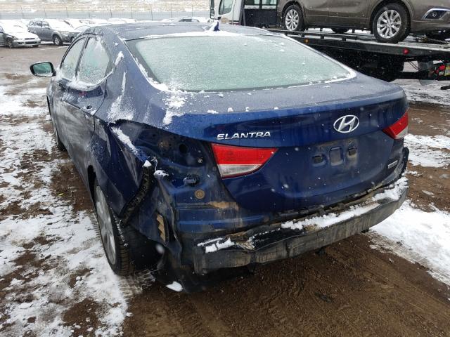 2013 HYUNDAI ELANTRA GL KMHDH4AE5DU596096