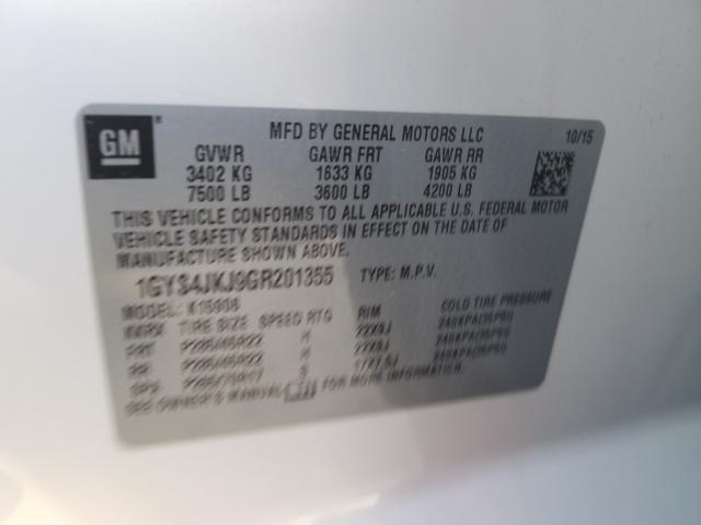 2016 CADILLAC ESCALADE E 1GYS4JKJ9GR201355