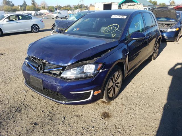 2019 VOLKSWAGEN E-GOLF SE WVWKR7AU1KW919000