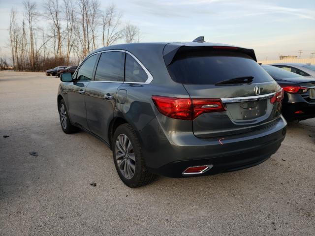2014 ACURA MDX TECHNO 5FRYD3H45EB009154