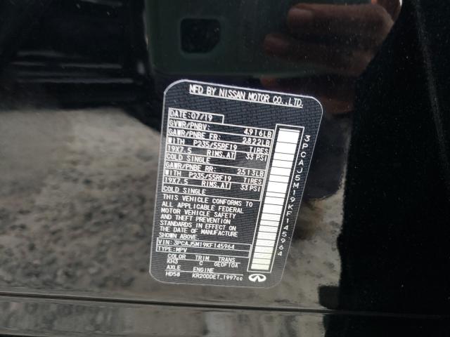 2019 INFINITI QX50 ESSEN 3PCAJ5M19KF145964