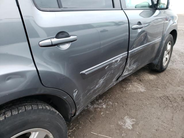 2011 HONDA PILOT EXL 5FNYF4H50BB014297
