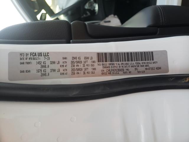 2019 JEEP GRAND CHER 1C4RJFAG7KC850258
