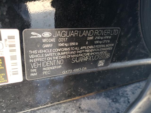 2018 JAGUAR XE SAJAR4FX1JCP27798