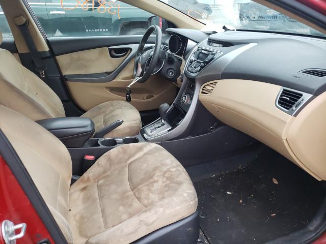 2013 HYUNDAI ELANTRA GL KMHDH4AE1DU864254