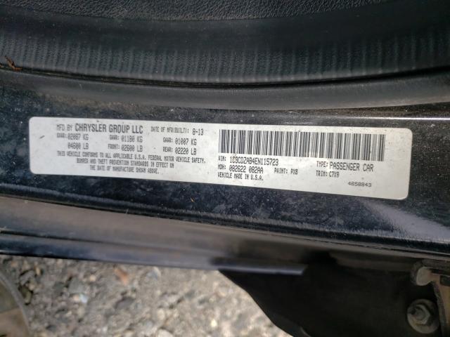 2014 DODGE AVENGER SE 1C3CDZAB4EN115723