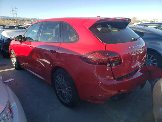 2013 PORSCHE CAYENNE GT WP1AD2A28DLA78498