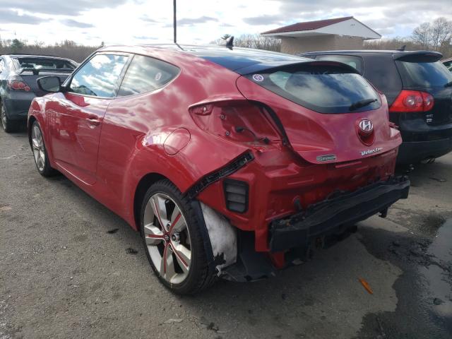 2016 HYUNDAI VELOSTER KMHTC6AD0GU292479