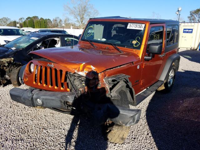 2010 JEEP WRANGLER S 1J4AA2D16AL209091