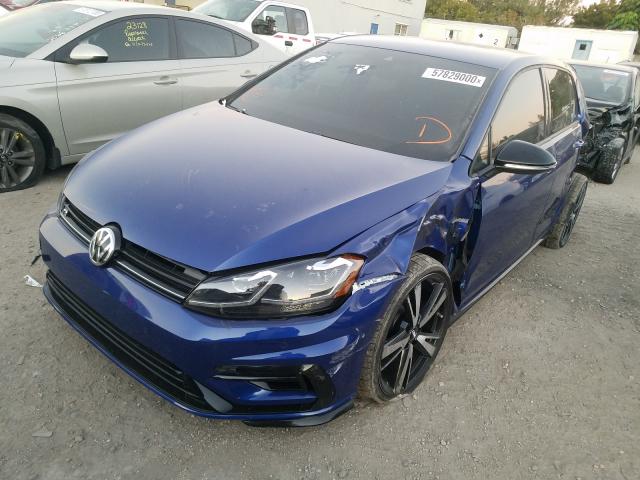 2019 VOLKSWAGEN GOLF R WVWVA7AU1KW205288