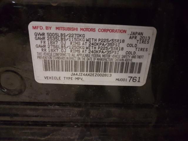 2014 MITSUBISHI OUTLANDER JA4JZ4AX2EZ002813
